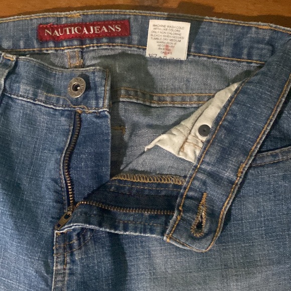 Nautica Jeans 90’s Retro Bootcut Blue Denim - Picture 3 of 5